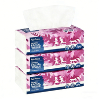 Cheap Price 2Ply Virgin Pulp Facial Tissue Napkin Tissue